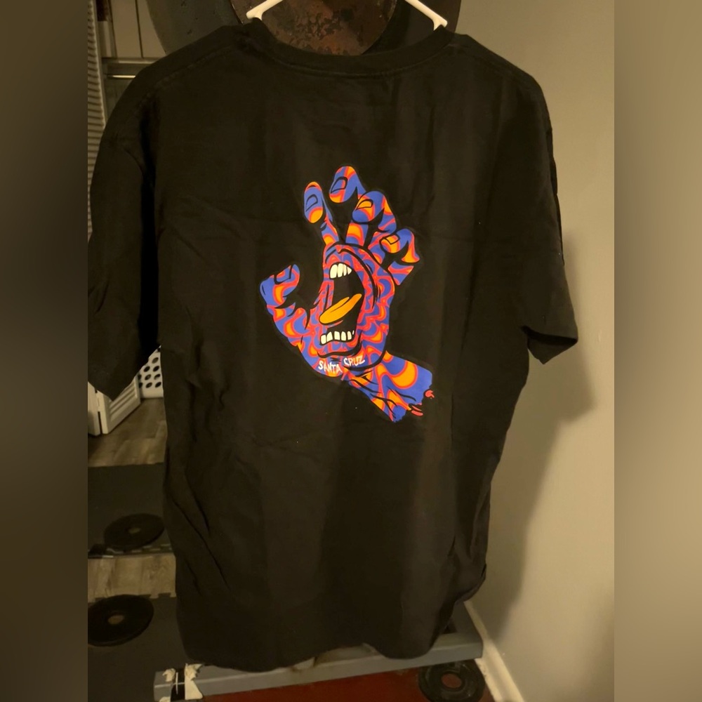 Santa Cruz Black Tee Shirt